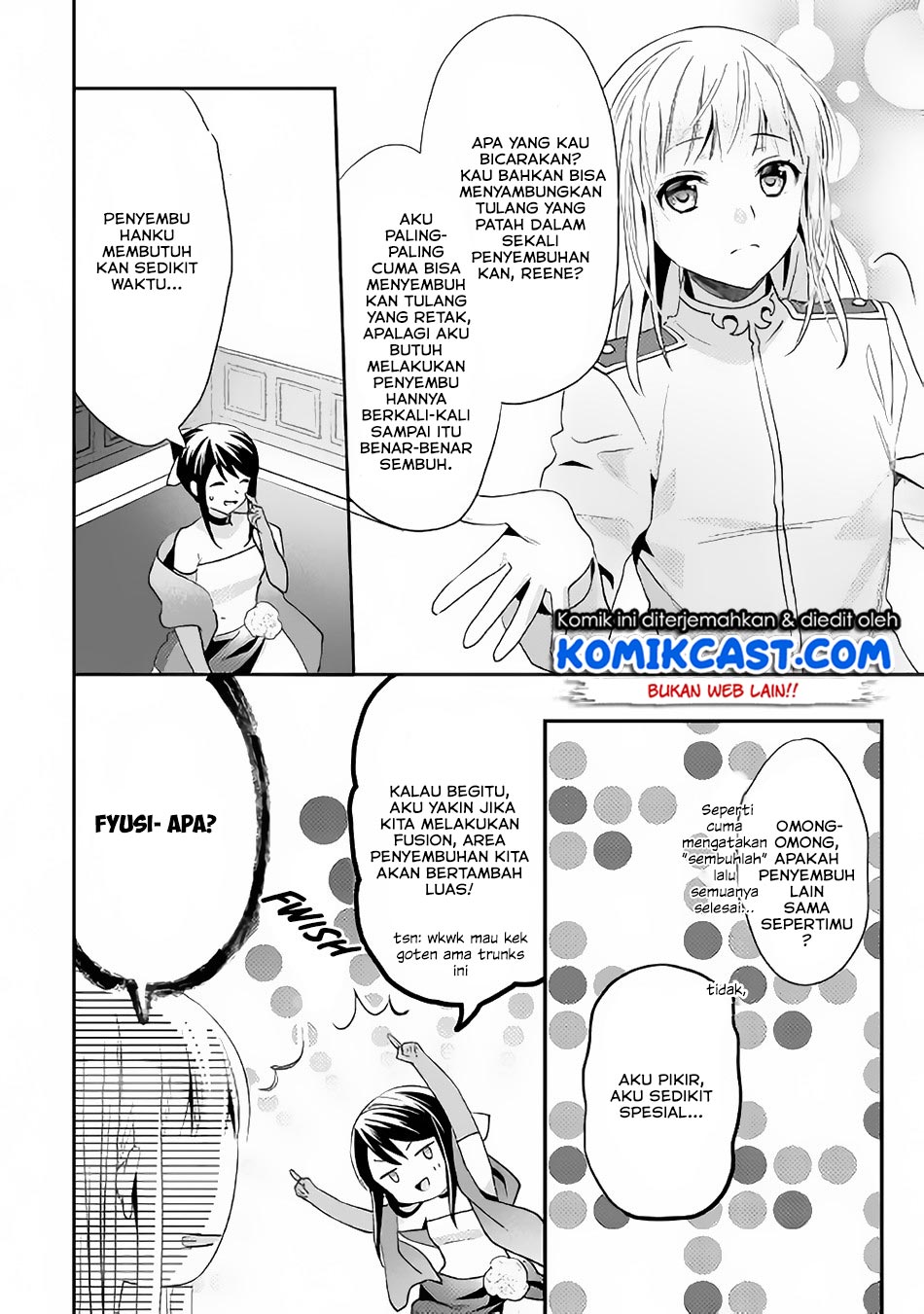 Isekai de “Kuro no Iyashi Te” tte Yobareteimasu chapter 44